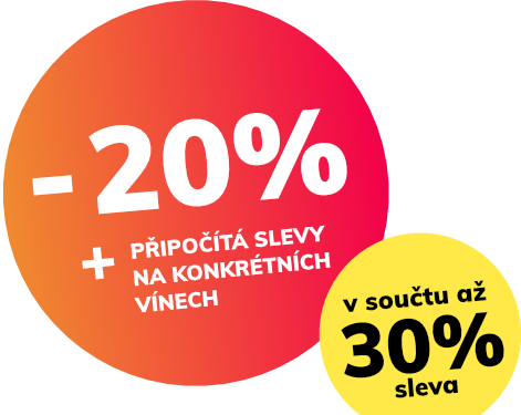 20% SLEVAna archivní vína