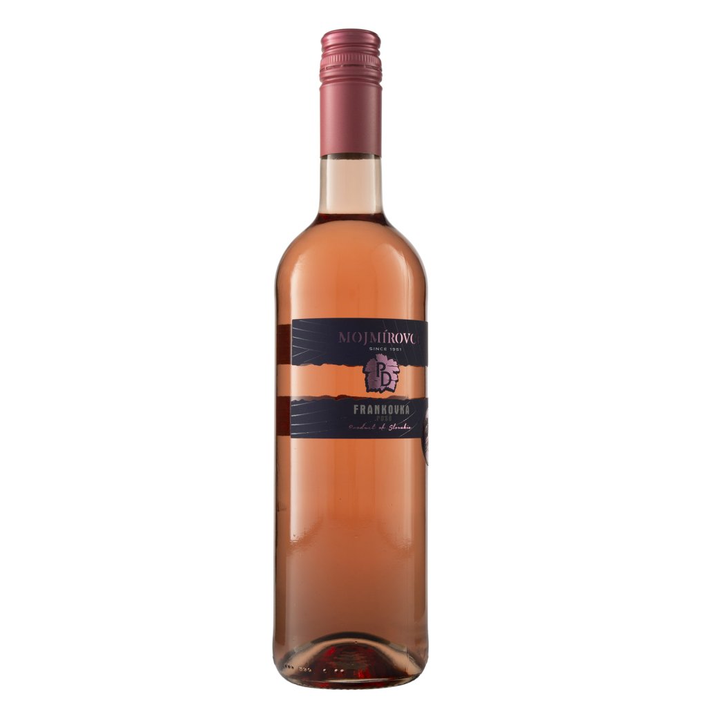 Frankovka modrá rosé 2020, polosuché, PD Mojmírovce