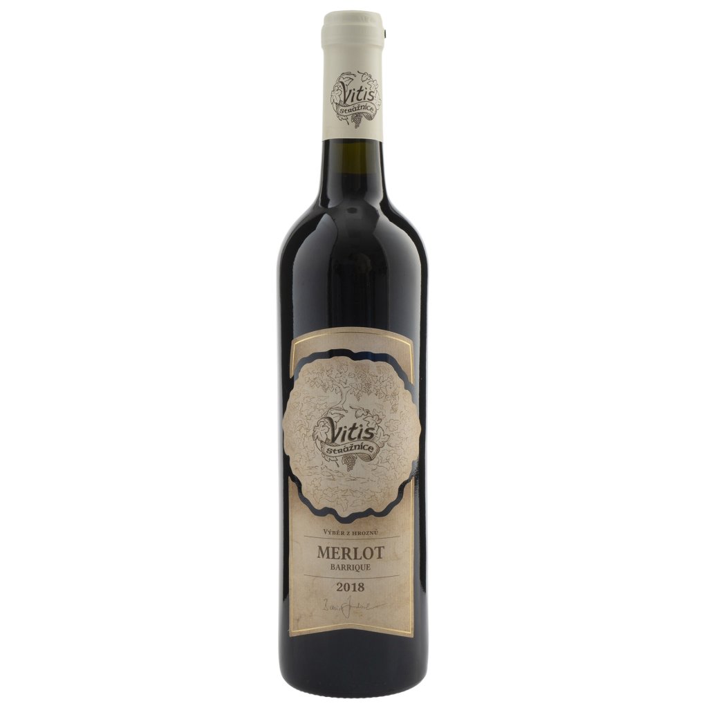 Merlot Barrique 2018, suché, VITIS Strážnice