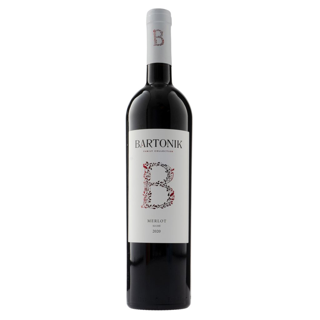 Merlot 2020, suché, Bartonik - rodinné vinařství