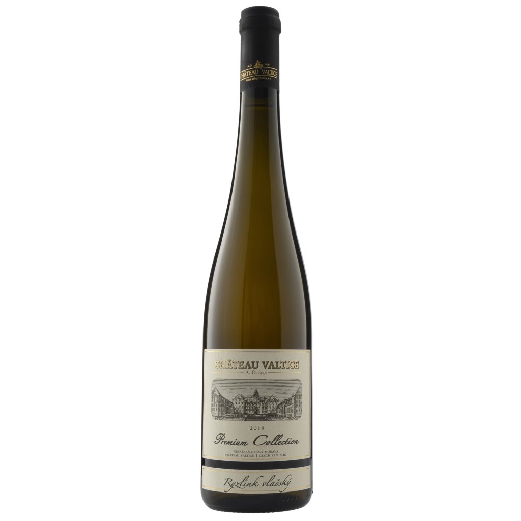 Ryzlink vlašský Premium Collection 2019, suché, výběr z hroznů, Château Valtice