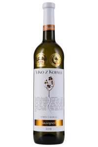 Sauvignon 2018, polosladké, Víno z Kobylí