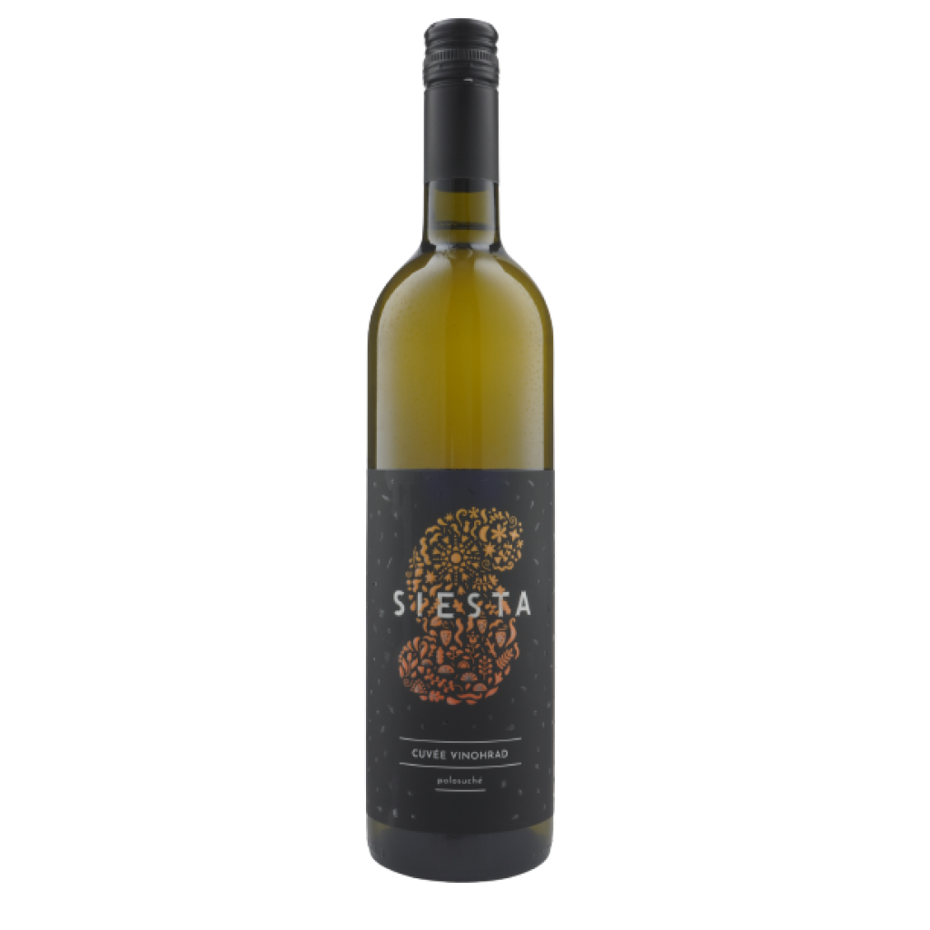 Cuvée vinohrad, polosuché, Siesta, ZLOMEK & VÁVRA