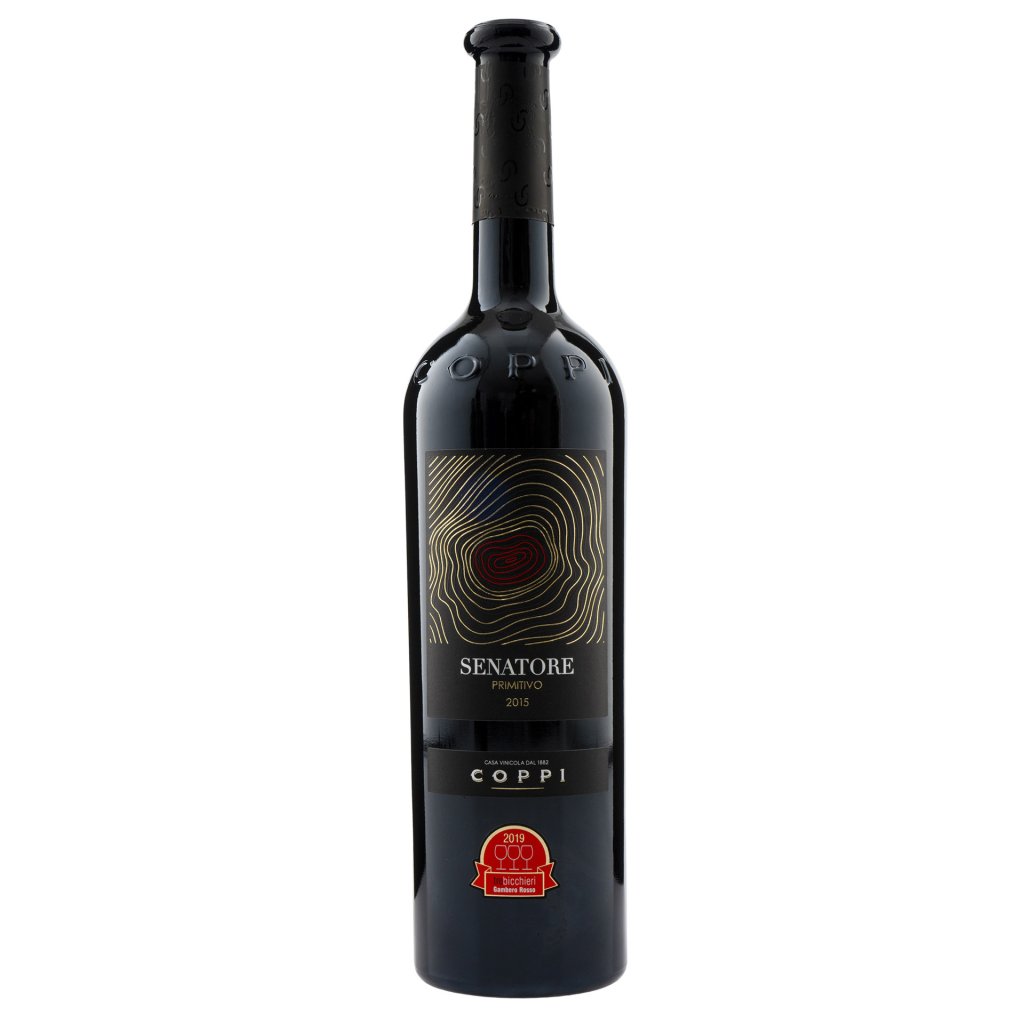 Senatore Primitivo DOC 2015, Coppi