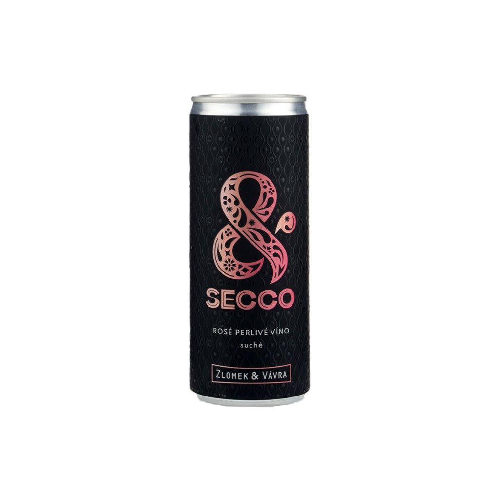 & Secco rosé, suché, ZLOMEK & VÁVRA