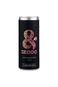 & Secco rosé, suché, ZLOMEK & VÁVRA