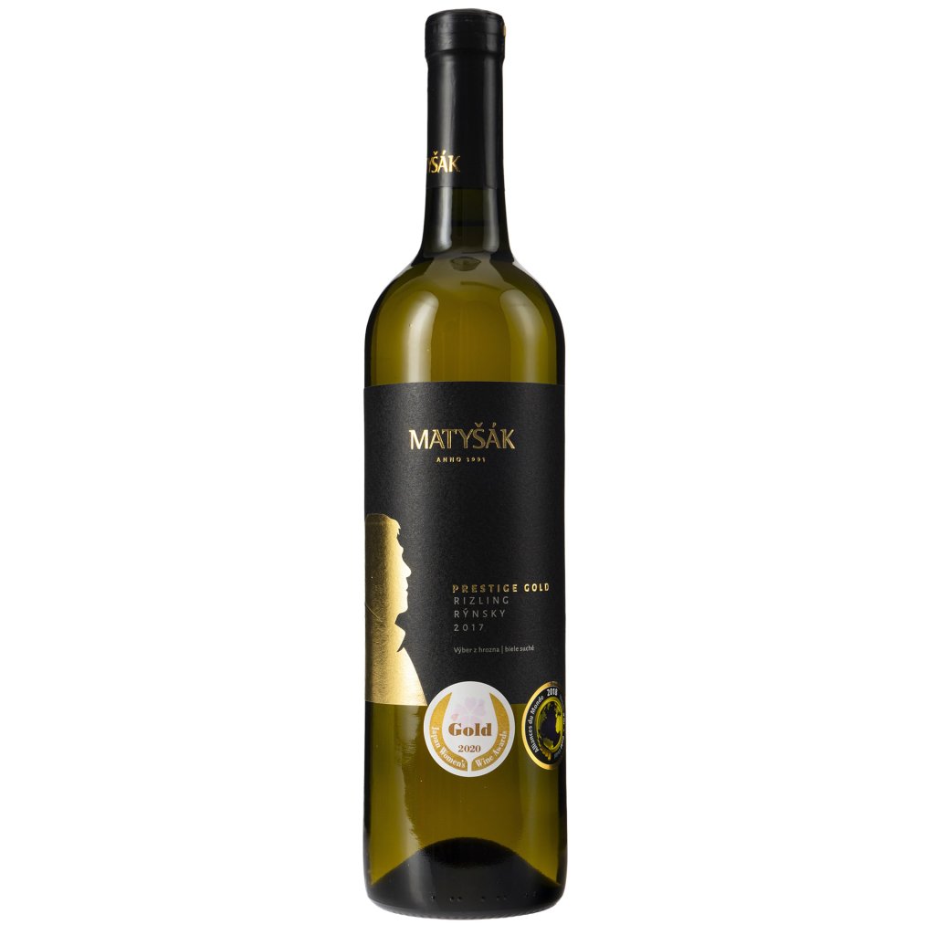 Ryzlink rýnský Gold Prestige Wine Selection 2017, suché, Víno Matyšák