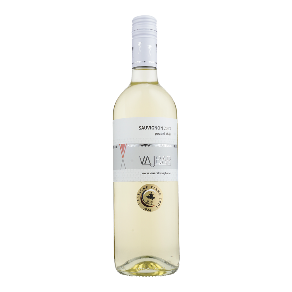 Sauvignon 2023, suché, Vinařství Vajbar