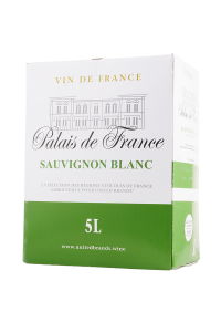 Bag in Box Sauvignon Blanc, suché, Palais De France, 5 l