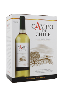 Bag in Box, Sauvignon Blanc, suché, Campo de Chile, 3l