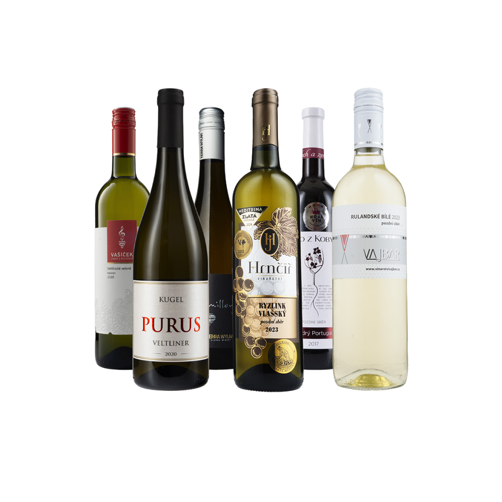 "Štíhlá vína" - set téměř bez cukru