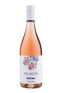 Tri ruže 2023, polosuché, VÍNO VELKEER