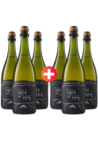 3 + 3  ZDARMA  Sekt Ryzlink rýnský Brut 2018, suché, Vinařství Kněží hora