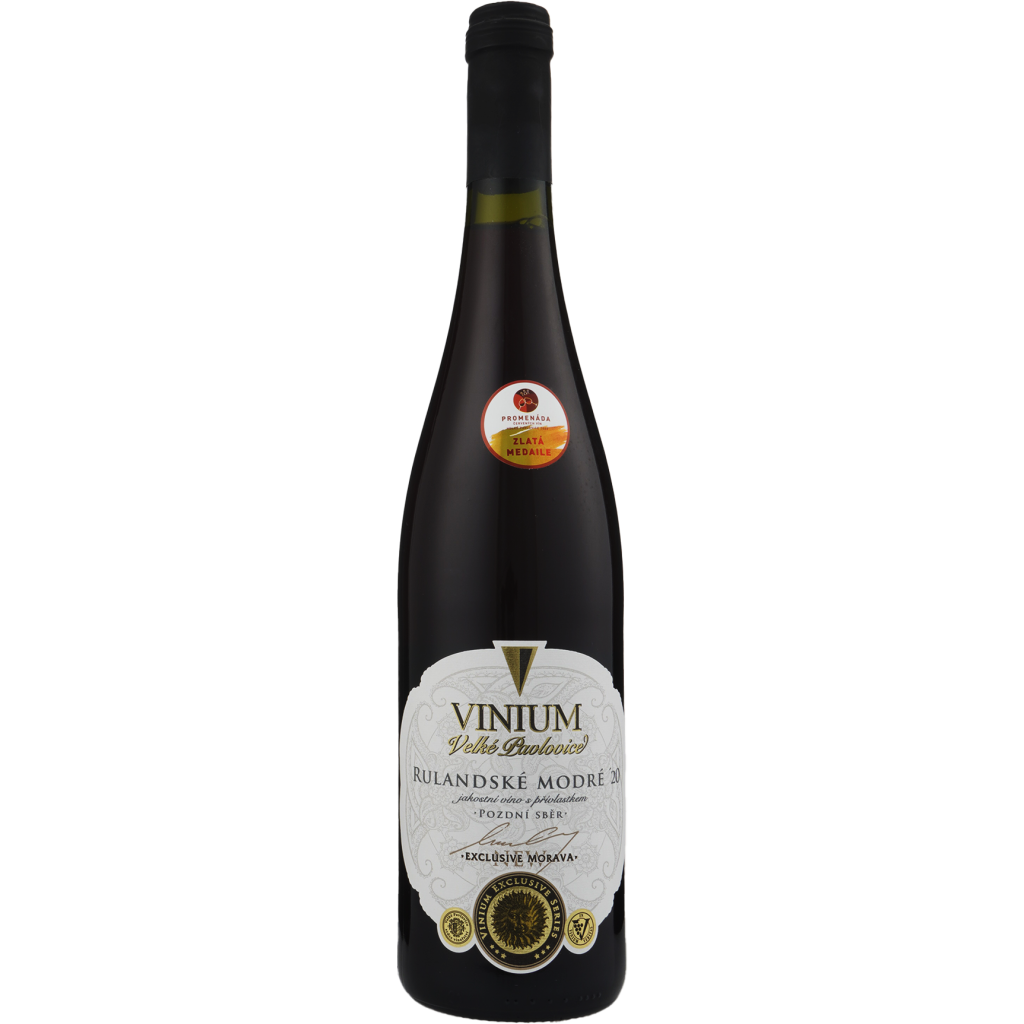 Rulandské modré 2020, suché, Vinium Velké Pavlovice