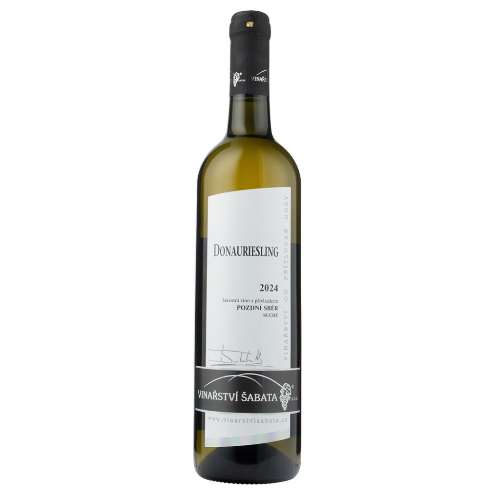 Donauriesling 2024, suché, Vinařství Šabata