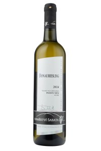 Donauriesling 2024, suché, Vinařství Šabata