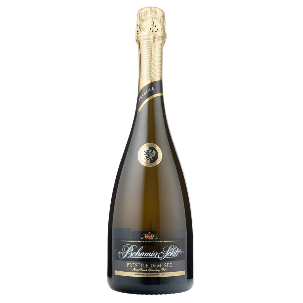 Bohemia Sekt Prestige demi sec, polosuché, Bohemia Sekt