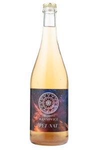 Pét Nat Chardonnay - přírodně perlivé víno, suché, VINNÉ SKLEPY MARŠOVICE