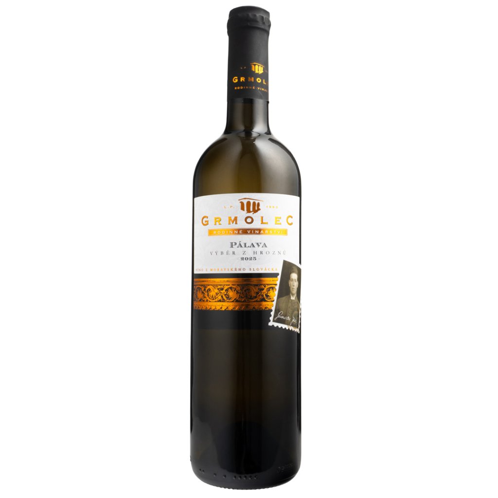 Pálava 2025, polosladké, Vinařství GRMOLEC